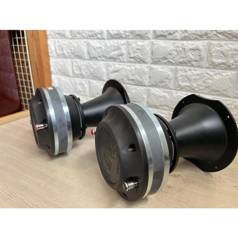 JBL075,2402などと同形状アルミホーンセット JBL 2402, 2403, 2405, 075, 076, 077 新品アルミ鏡面無垢ホーン