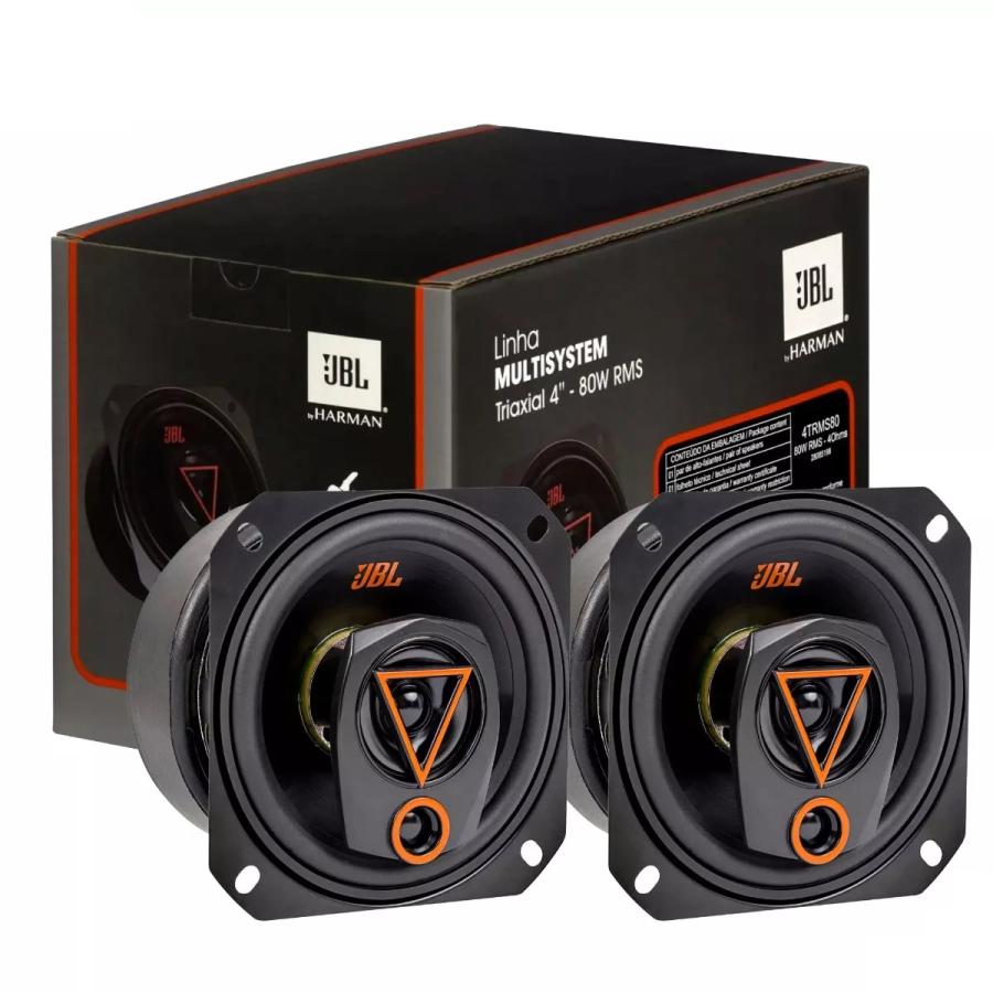 JBL 4TRMS80 コアキシャル カースピーカー ペア 10cm 160W JBL 4TRMS80 コアキシャル カースピーカー ペア 10cm 160W : Casa Do