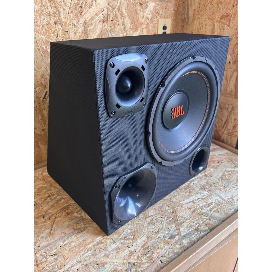 JBL ボックス型ウーファー ブラック 楽天市場】JBL バスレフ 3WAY ボックス トランクオーディオ12