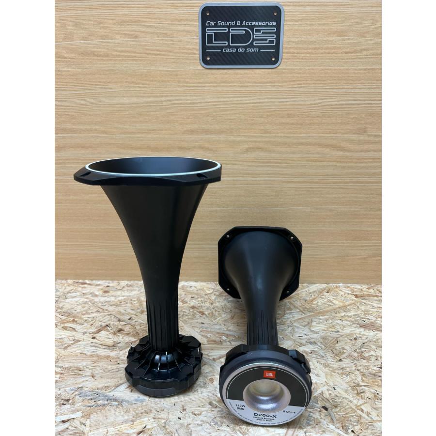 JBL D200-X ドライバー プラスチックホーン セット 24.5cm 白 カー