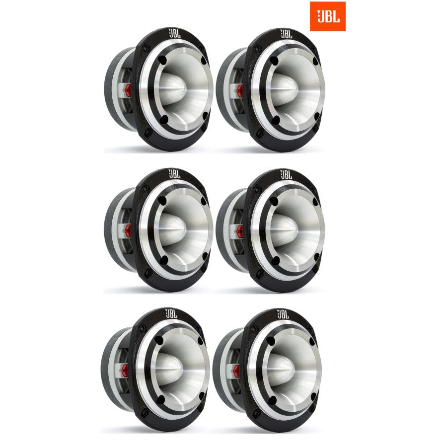 6個セット アルミスーパーツイーター JBL ST450TRIO 300w外向き カー