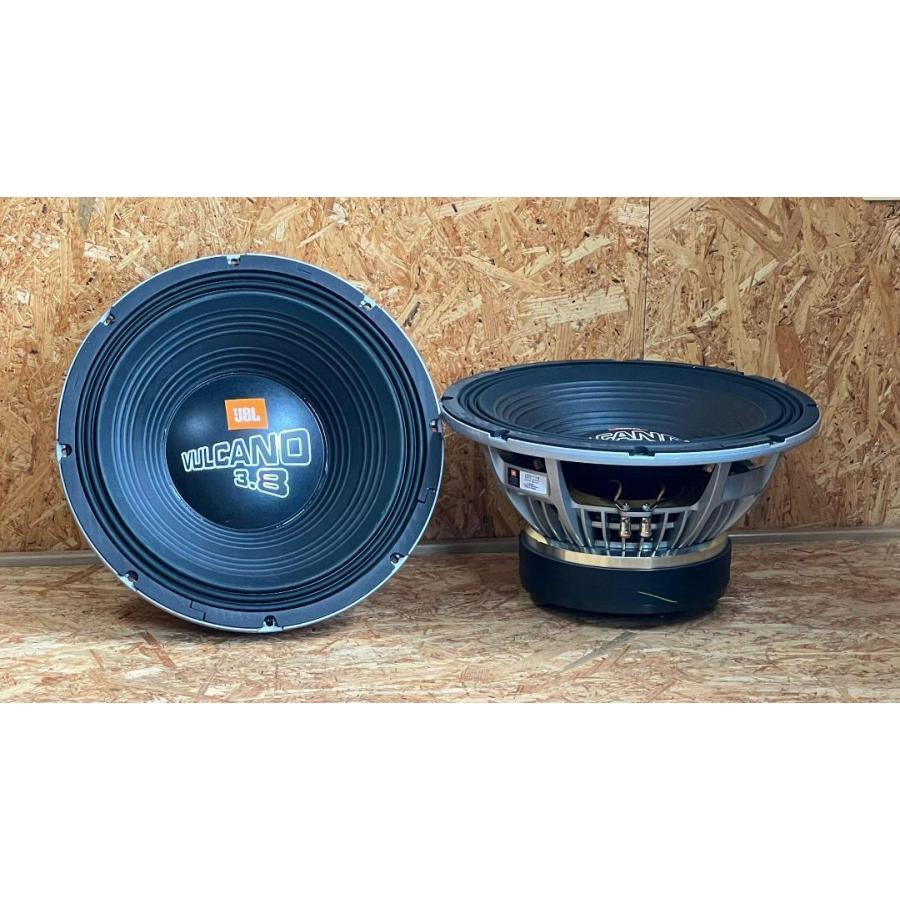 ペア JBL VULCANO 3.8 15インチ ミッド ウーファー スピーカー ペア JBL VULCANO 3.8 15インチ ミッド ウーファー スピーカー