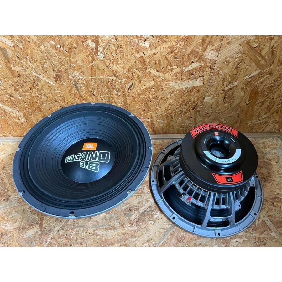 ペア JBL VULCANO 3.8 15インチ ミッド ウーファー スピーカー ペア JBL VULCANO 3.8 15インチ ミッド ウーファー スピーカー