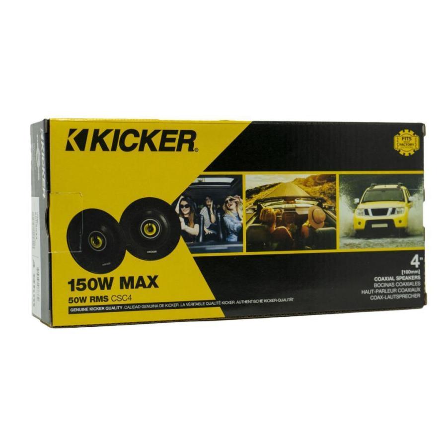 KICKER CSC44 キッカー 4インチ コアキシャル スピーカー 2way カー