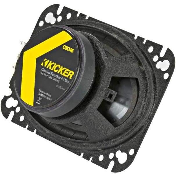 KICKER CSC46 4×6インチ (10x16cm ) コアキシャル スピーカー 2way