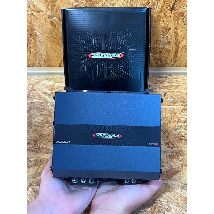 3000.1 2Ω Evo6 SounDigital 1チャンネル アンプ 【公式通販】