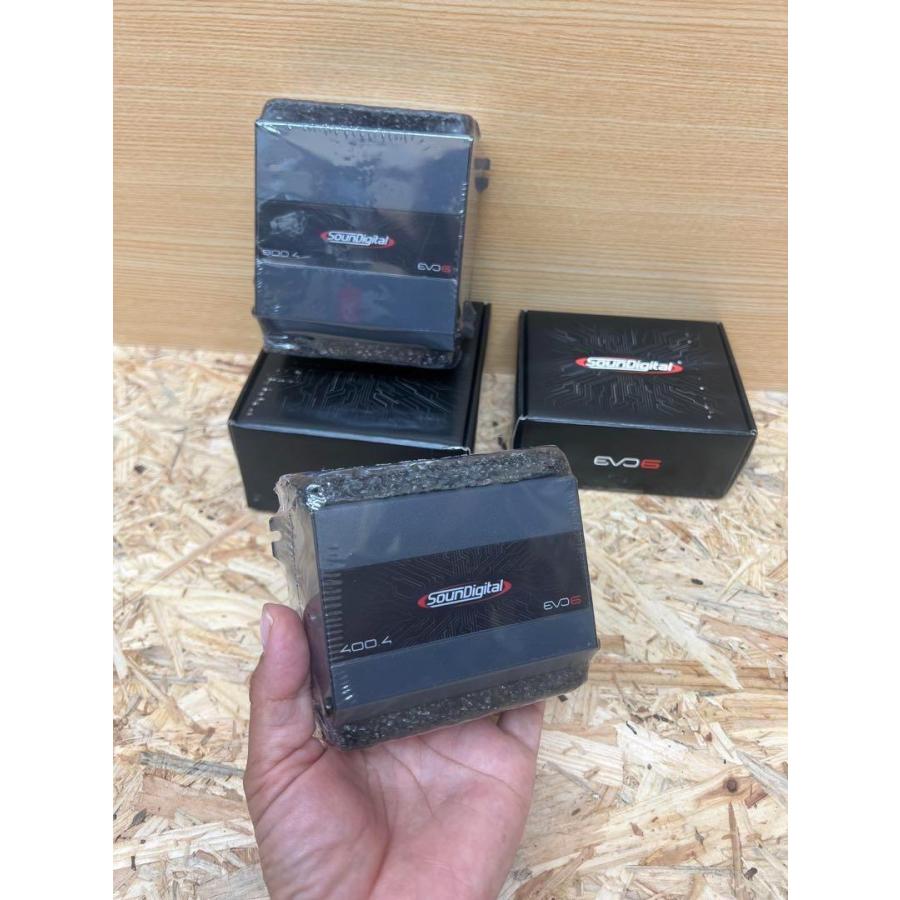 SD Evo6 400.4 4チャンネルアンプ　カーオーディオアンプ SounDigital Evo6 400.4 4オーム 4チャンネル カーオーディオ アンプ