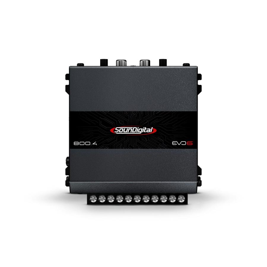 SounDigital Evo6 800.4 4オーム 4チャンネル カーオーディオ アンプ