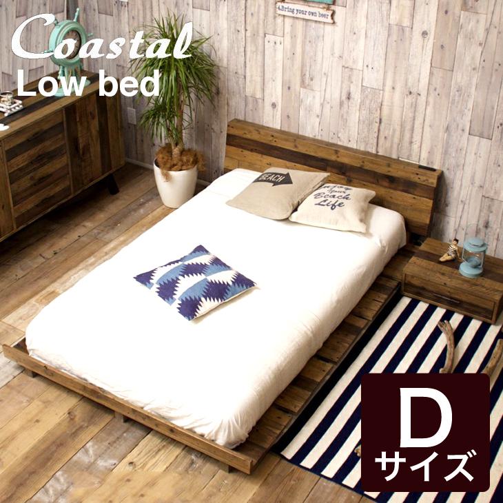 ローベッド フロアベッド ローベット ダブルベッド ダブルサイズ 西海岸スタイル Dbwnpn10 Casa Hils 通販 Yahoo ショッピング