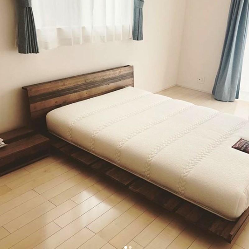 西海岸スタイル ローベッド セミダブルベッド セミダブルサイズ ローベット サーフスタイル Sswnpn10 Casa Hils 通販 Yahoo ショッピング