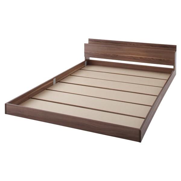 シングル　フロアベッド　フレームのみ ベッド シングル フレームのみ フロアベッド 棚 コンセント付き ベッド