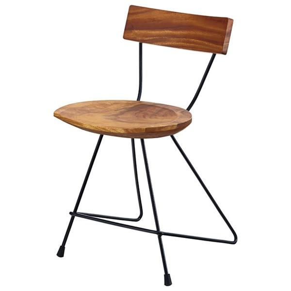 ウッドチェアー 1脚 天然木 アイアン おしゃれ イス 椅子 いす ダイニング ワーク Jw 108 ジェラルド ウッドチェア 103d インテリアshop カーサリア 通販 Yahoo ショッピング