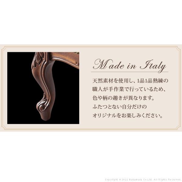 【美品】イタリア 家具 ヴェローナクラシックドレッサー&スツール 猫脚 送料無料】 ヴェローナクラシック 猫脚象嵌ドレッサー&スツール