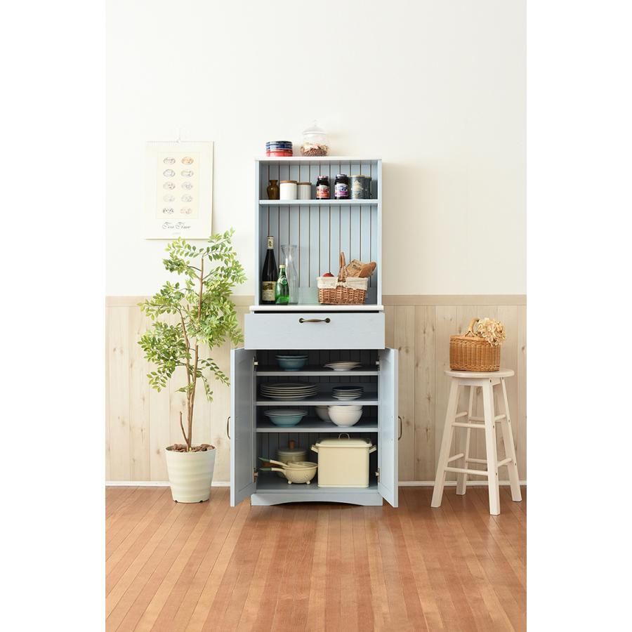 【送料無料】飾り棚　カップボード　カントリー　JRS認定　池内株式会社 送料無料】飾り棚 カップボード カントリー JRS認定 池内株式会社