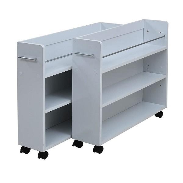 幅19x奥行78 2個セット 押入れ 収納 ラック 本棚 キャスター付き ワゴン 整理 隙間 おしゃれ 押入れ 収納 リビング 大容量 棚 4j Sgt 0130 インテリアshop カーサリア 通販 Yahoo ショッピング