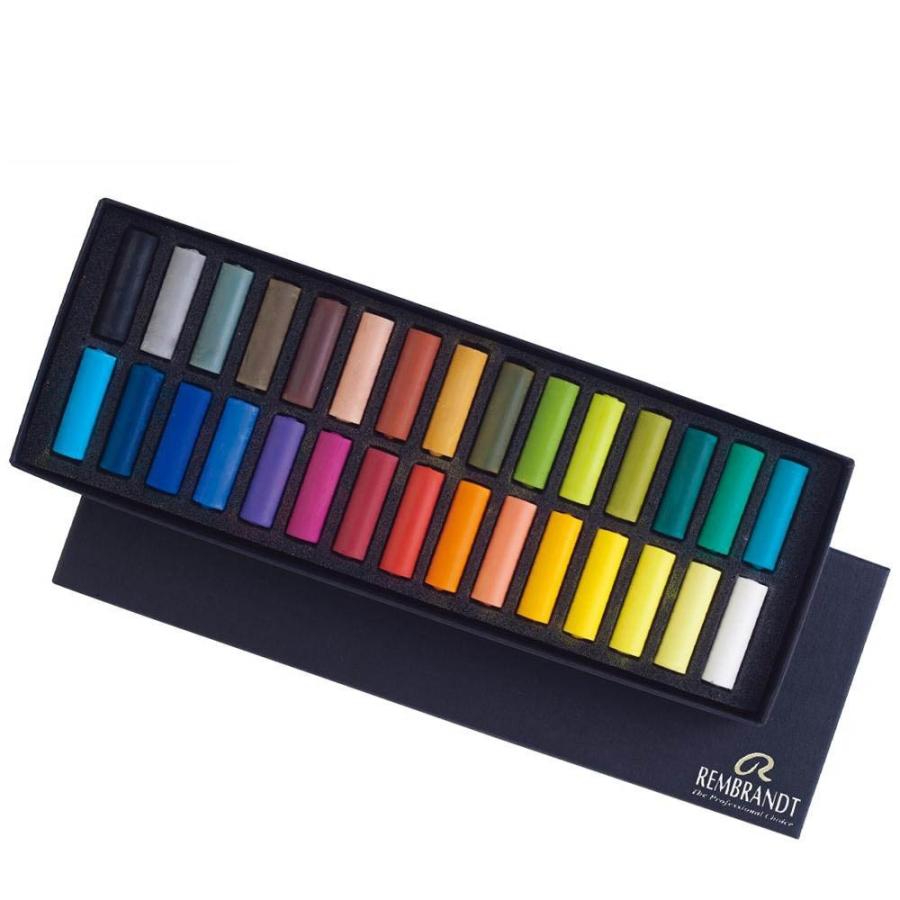 Rembrandt レンブラント ソフトパステル ハーフ 30色セット T300c30 5 画材 道具 アート 5c インテリアshop カーサリア 通販 Yahoo ショッピング