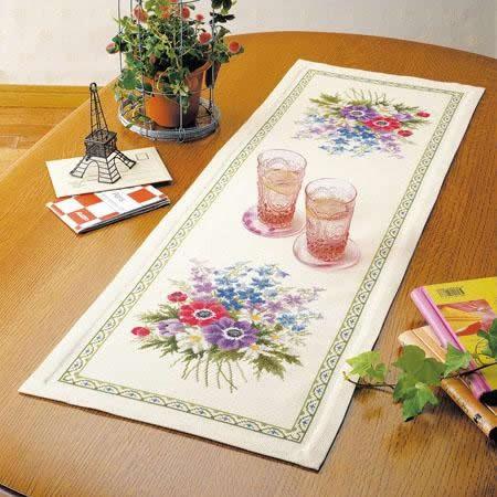 ししゅうキット 11 ベージュ アネモネのテーブルセンター 刺しゅう ししゅう糸 おしゃれ 5c 4521g インテリアshop カーサリア 通販 Yahoo ショッピング