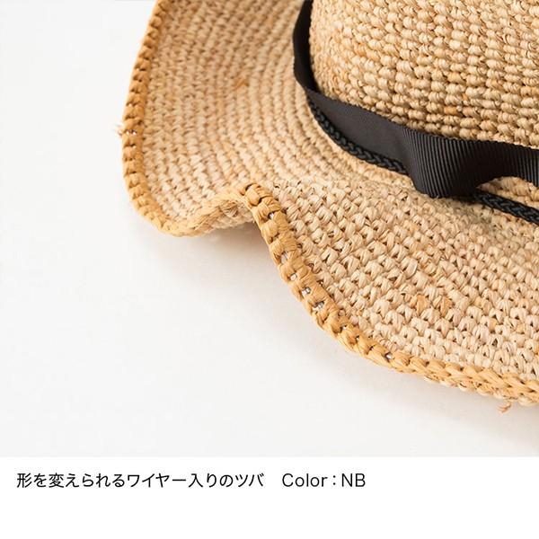 THE NORTH FACE  RAFFIA HAT ザ・ノース・フェイス ラフィアハット NN01554 4548311873600｜cascaderocks｜04