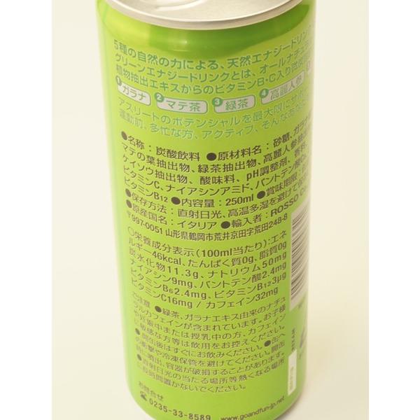 GO&FUN GREEN ENERGY DRINK 250ml×24本 ゴー＆ファン グリーンエナジードリンク 8053626292726 |  | 04
