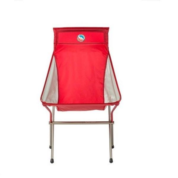 ビッグアグネス BigAgnes ビッグシックス キャンプチェア レッド/グレー 0841487123536