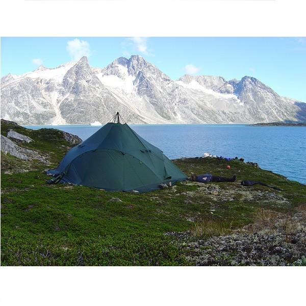 ベルガンス ウィグロ 6-10 パーソンテント グリーン (インナーテントは