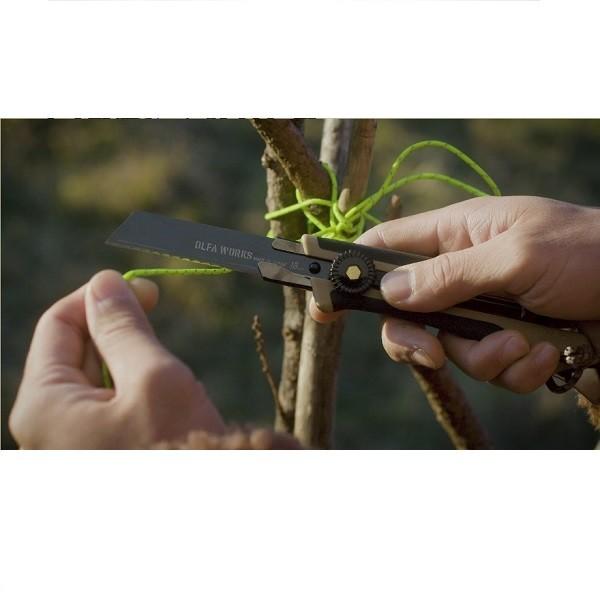 オルファワークス 替刃式のフィールドナイフFK1 サンドベージュ 4901165301574 |  | 01