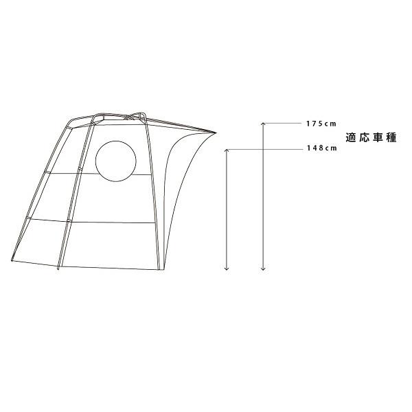 ストーンエイカーズ OXFORD6.0 STONEACRES カーサイドシェルタータープ 4573599560010 オートキャンプ 車中泊 ジムニー ジムニーシエラ 軽キャンプ｜cascaderocks｜18