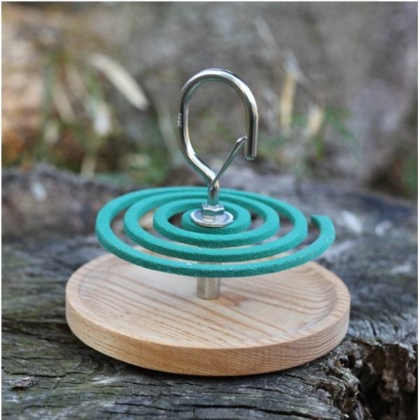 ペリグリンデザインファクトリー 蚊取り線香ホルダー　Mosquito coil holder カラビナタイプ ナチュラルカラー |  | 01