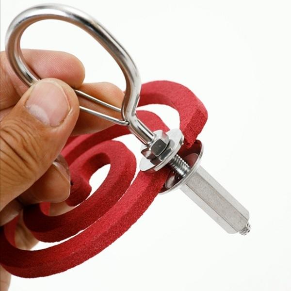 ペリグリンデザインファクトリー 蚊取り線香ホルダー　Mosquito coil holder カラビナタイプ ナチュラルカラー |  | 03