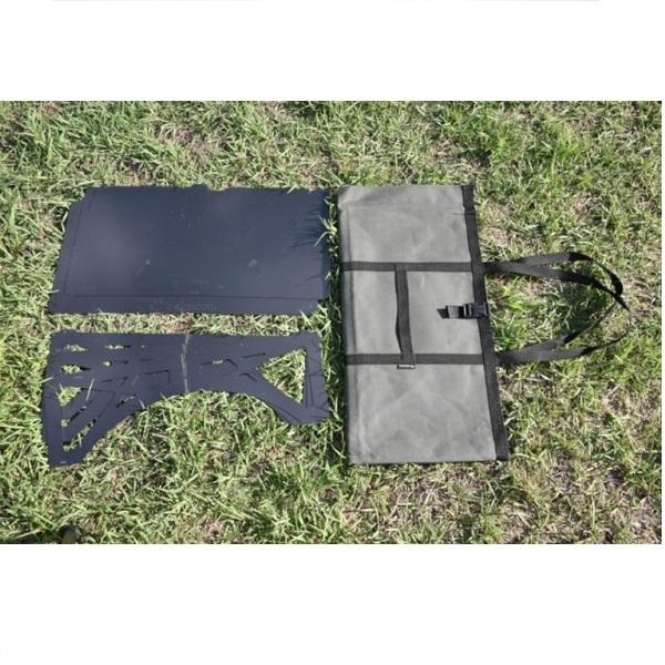 belmont（ベルモント） BM-155 黒皮 焚き火テーブル 4540095041558