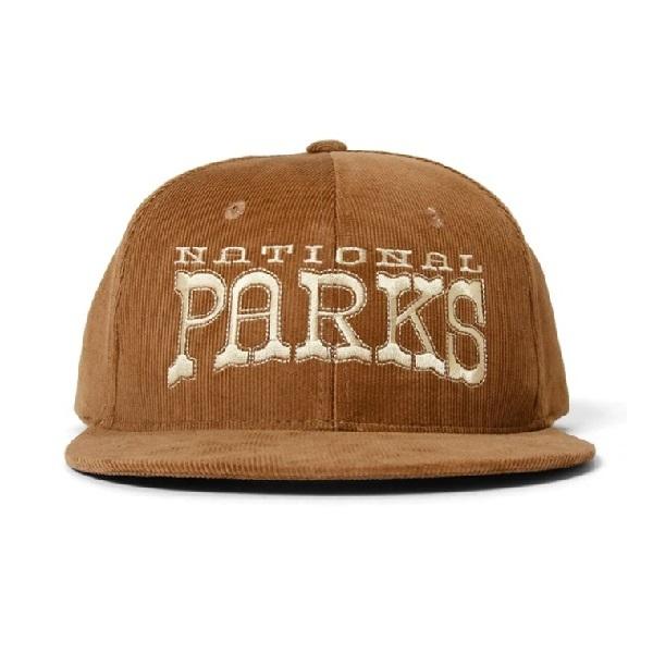 PARKS PROJECT パークスプロジェクト NATIONAL LOGO CAP ブラウン : CASCADEROCKS Yahoo!店 ...