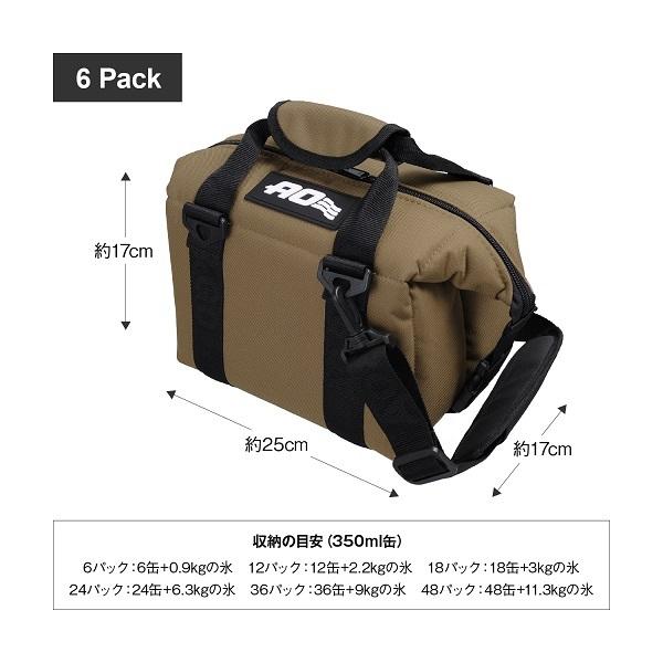 AO Coolers AO クーラーズ 6パック キャンバス ソフトクーラー