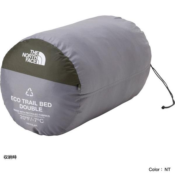 ザ・ノース・フェイス エコトレイルベッドダブル-7 ニュートープ(NT) THE NORTH FACE Eco Trail Bed Double -7 NBR42007 4550207699959｜cascaderocks｜02