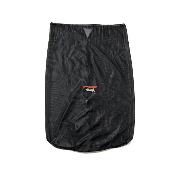 ナンガ NANGA MESH BAG ブラック 4938101032872 収納 寝袋 テント ランドリーバッグ | NANGA
