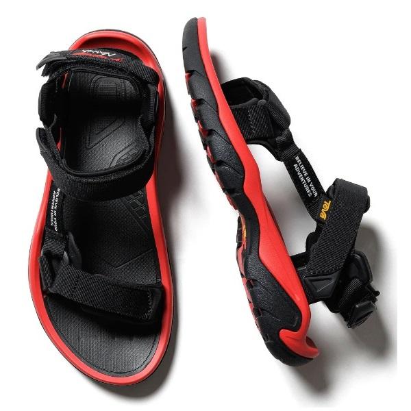 NANGA TEVA TERRA FI FIVE ブラック　レッド　27センチ NANGA NANGA×TEVA TERRA FI FIVE / ナンガ×テバ テラ ファイ