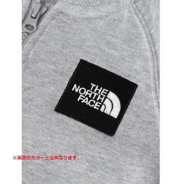 THE NORTH FACE スウェットロゴジャケット（ベビー） NTB12401 4550219602794 タイムグリーン(TG) サイズ90の画像