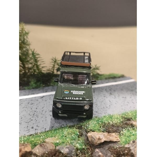 EraCar 1/64 DAMD JIMNY LITTLE D Green CASCADEROCKS EDITION |  | 02