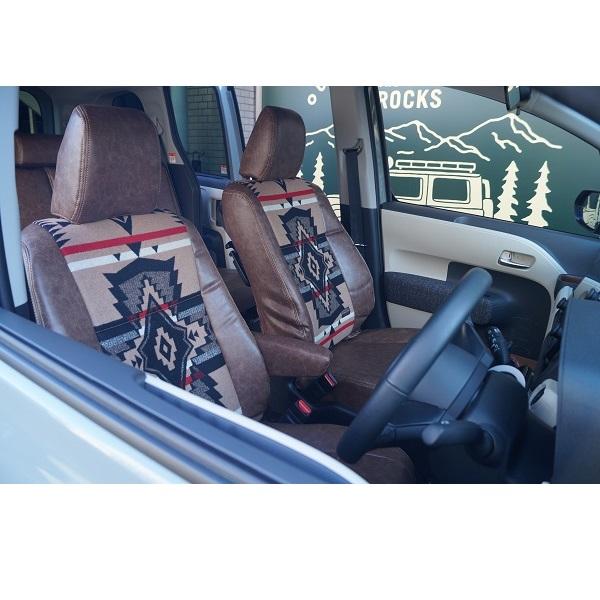 トヨタシエンタ専用シートカバー  CRM×PENDLTON ×flexdream 10系 |  | 01