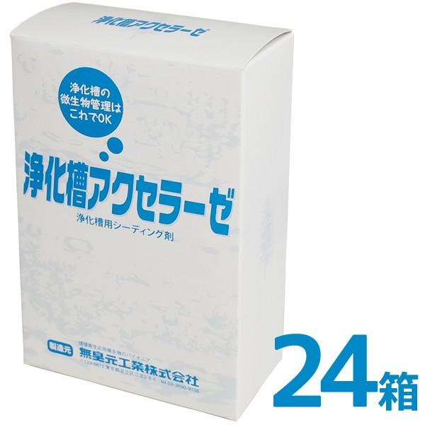 浄化槽アクセラーゼ 180g 24箱 浄化槽用シーディング剤