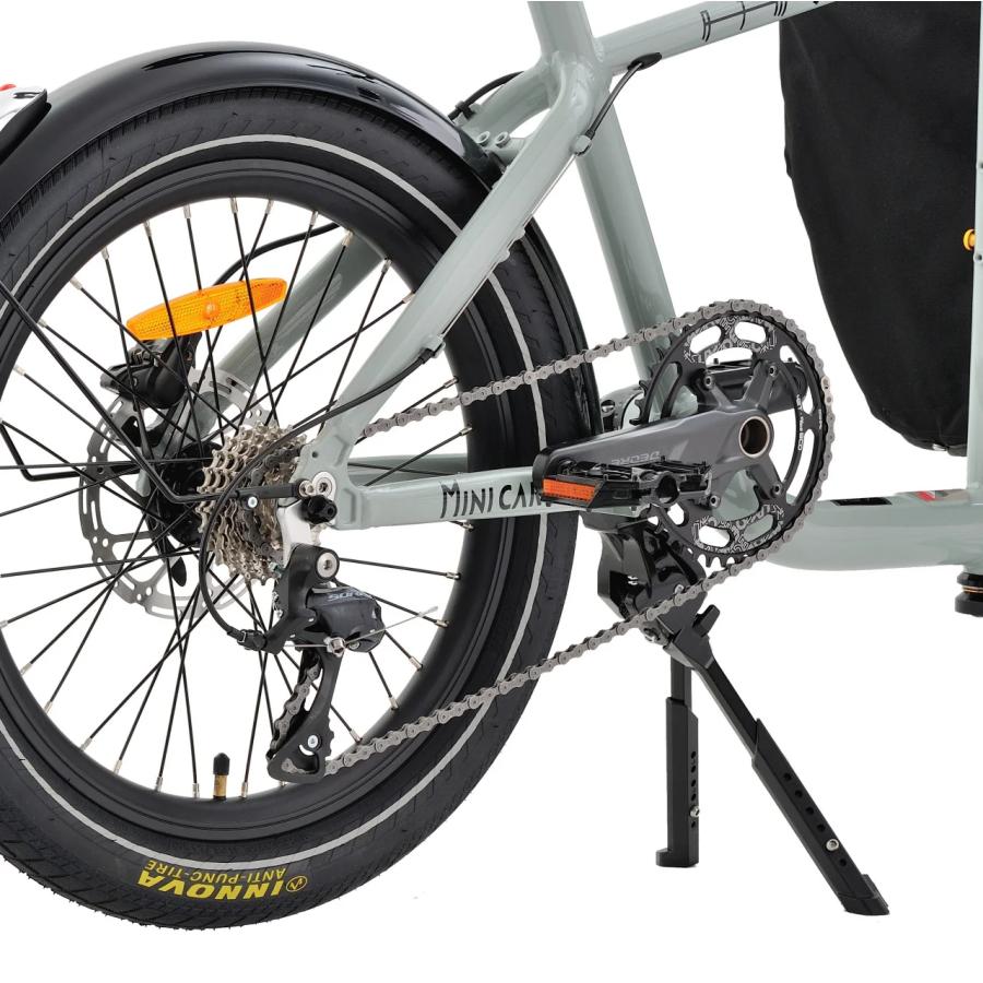 ATMOSE Haul'r P1 折りたたみ ミニカーゴバイク カーゴ自転車｜6061