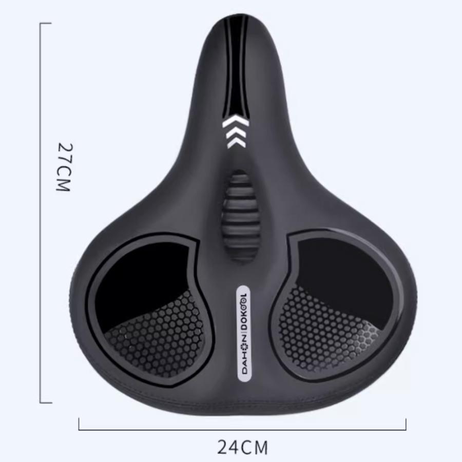 DAHON（ダホン） 純正 ワイド クッション サドル バネ 肉厚 柔らかい
