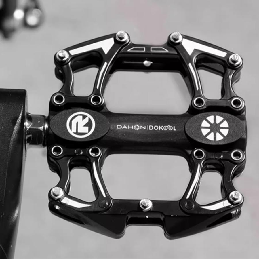 三ヶ島 MKSフラット ペダル ダホン K3ターンn8 d9 p10ルノー DAHON（ダホン） フラット ペダル 両面 シールドベアリング 軽量 薄型
