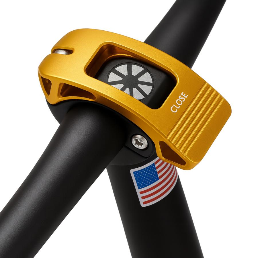 メール便で送料無料】ヘッドチューブ／ハンドルポストクランプ カラー