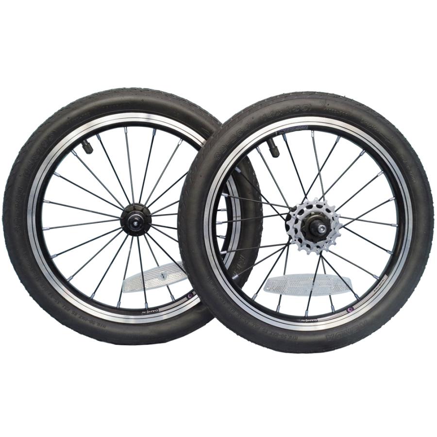 【美品】Dahon純正 16インチ ホイール タイヤ 前後セット DAHON K3 PLUS 軽量ホイール 前後セット 16インチ BIKEMASTER