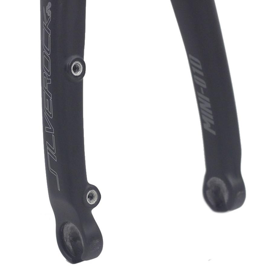 SILVEROCK カーボン フォーク 349 MINI-01D マウントアダプター SILVEROCK カーボン フォーク 349 MINI-01D マウントアダプター