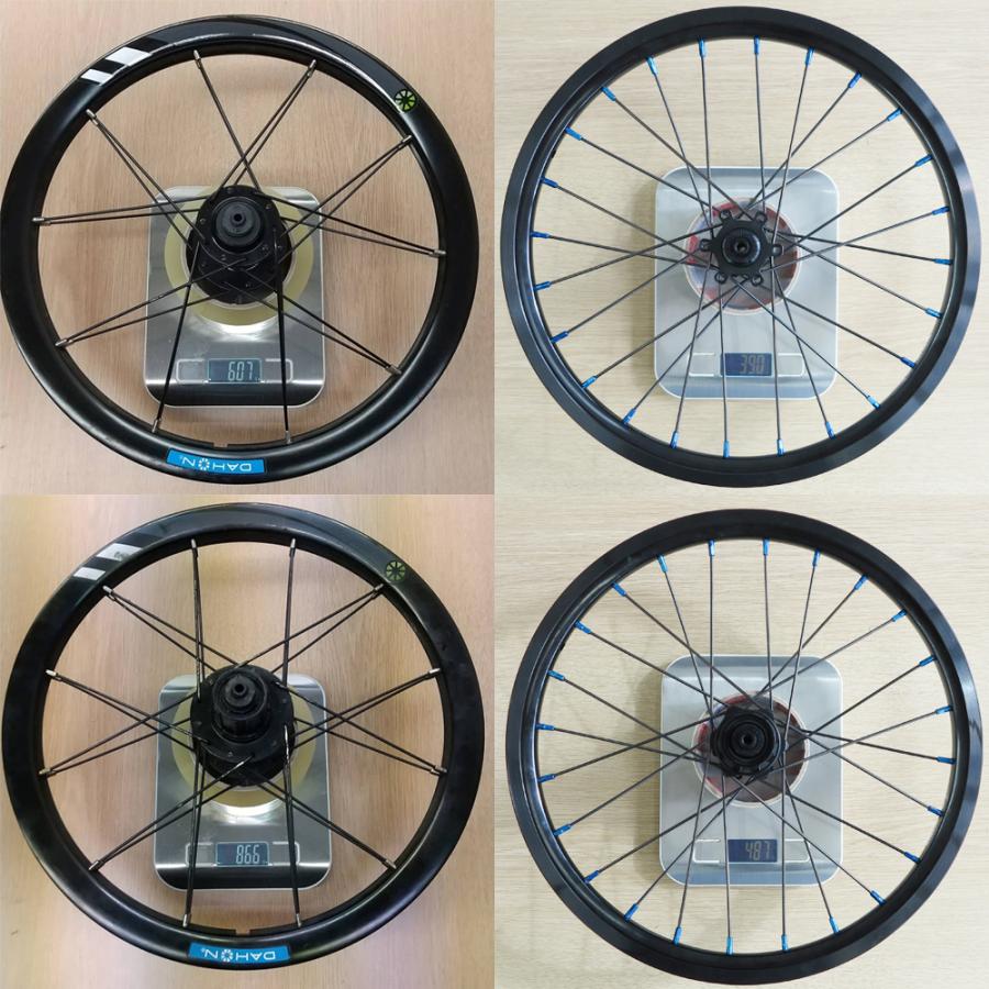 DAHON K3 PLUS / K9X 超軽量ホイール 前後セット 16インチ DAHON K3 PLUS / K9X 超軽量ホイール 前後セット 16インチ