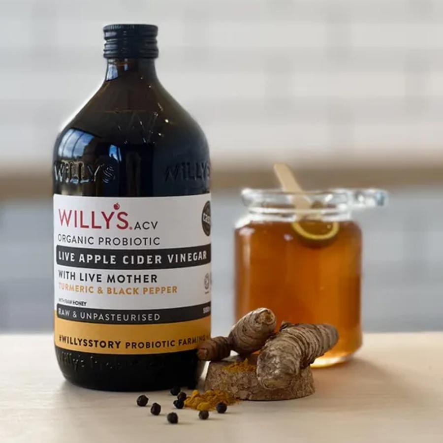 Willy's ACV オーガニック プロバイオティクス アップル サイダー