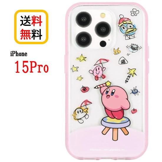 IIIIfit 星のカービィ iPhone 15Pro スマホケース IIIIfi+ clear