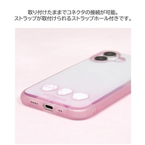 IIIIfit ちいかわ Chiikawa iPhone 16 フレーム Clear イーフィット