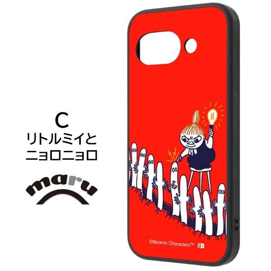 ingrem ムーミン MOOMIN Google Pixel 9a 耐衝撃 クリア